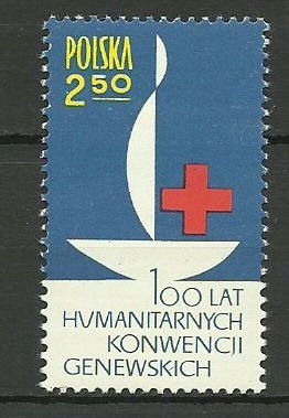 Fi 1244 ** 1963 - 100 r. Czerwonego Krzyża