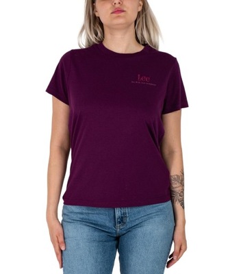 T-shirt Lee SMALL LOGO TEE 112341557 LQ57EHA91 Foxy Violet XS