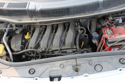 Двигатель renault megane scenic ii 2.0 16v f4r770 kompletny с оборудование фото №1