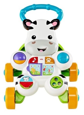 Chodzik Fisher Price Zebra DPL53 41x46x11 cm wielokolorowy