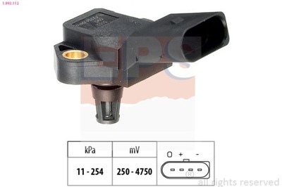 SENSOR PRESSURE AIR VW 1-993-112  