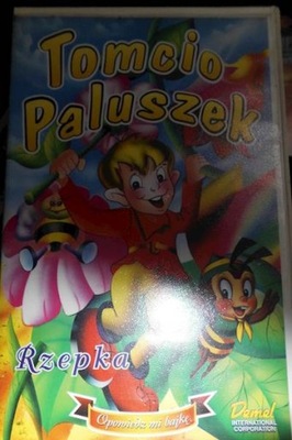 Tomcio Paluszek Rzepka - VHS kaseta video