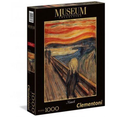 Puzzle 1000 elementów muzeum sztuka Museum Munch L'Urlo