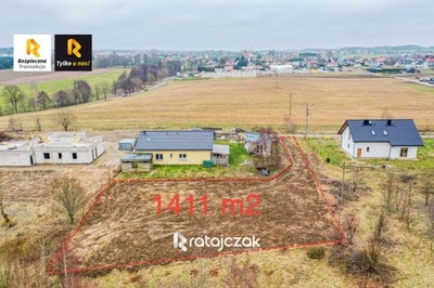 Działka, Wejherowo (gm.), 1411 m²