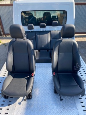 W213 правий лівий сидіння з підігрівом шкіра заднє сидіння задня 18 фото №1