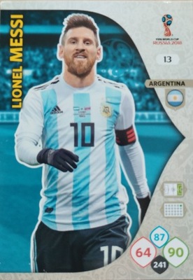 WORLD CUP RUSSIA 2018 TEAM MATE 13 LIONEL MESSI