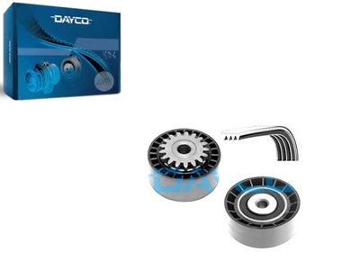 Набір ремені багаторучейкових з ролики dacia logan logan ii logan mcv фото №1