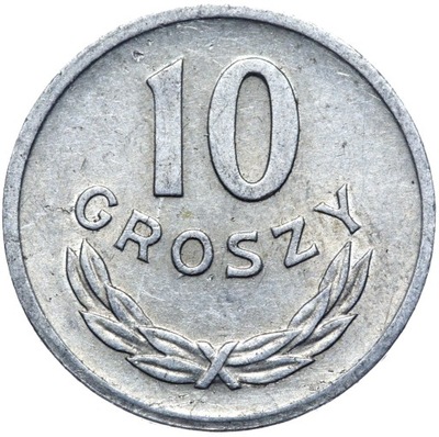 + Polska - PRL - 10 Groszy 1962 - RZADSZA - STAN !