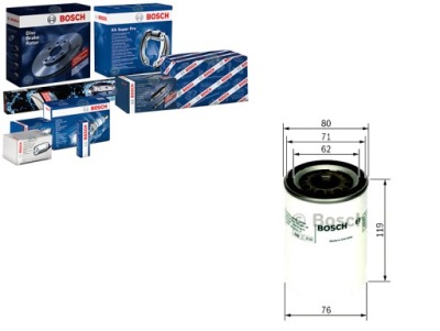 Bosch 451 103 335 фільтр оливи фото №1