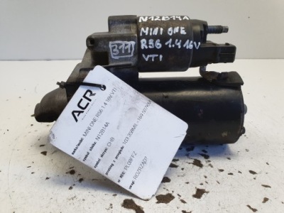 Стартер mini one r56 1.4 16v vti стартер bosch фото №1