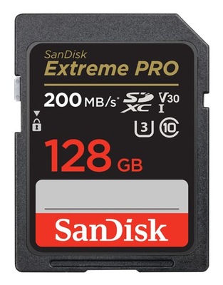 KARTA PAM. SDXC SANDISK 128GB EXTREME PRO UHS-I U3