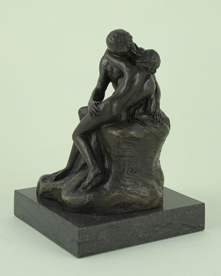 Pocałunek A.Rodin - rzeźba z brązu
