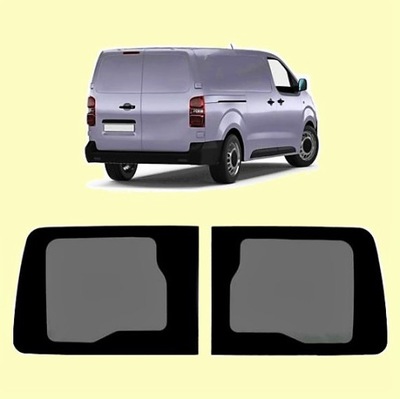 Скло задня toyota proace verso / jumpy / expert фото №1