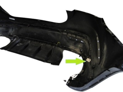 Gle 167 coupe джгут датчиків pts бампер amg задня фото №1