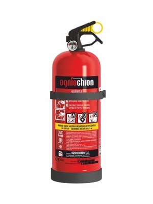 EXTINGUIDOR DE POLVO ABC 2KG CON MANOMETREM PERCHERO  