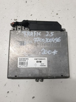 Блок управления двигателя renault trafic 7700300496 фото №1