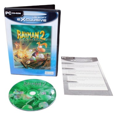 RAYMAN 2 THE GREAT ESCAPE ANG + GRATIS