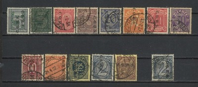 GÓRNY ŚLĄSK Fi U 8 - 20 Rok 1920 - 1921 Kasowane