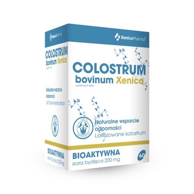 COLOSTRUM bovinum 60 tabletek Xenico Pharma