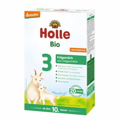 Holle Mleko BIO 3 KOZIE od 10 miesiąca 400g