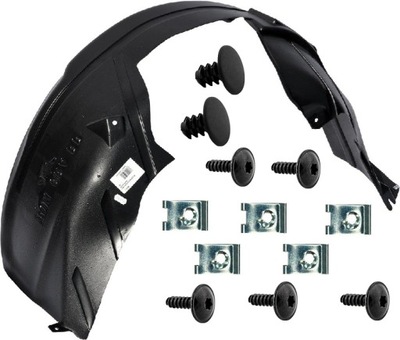 Fiat punto grande evo подкрылок клипсы перед правый фото №1