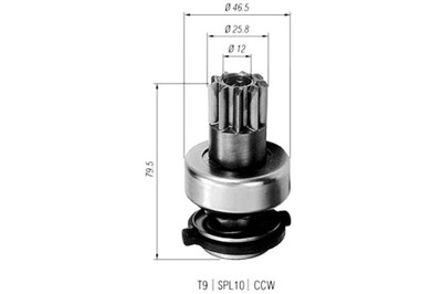 BENDIX MAGNETI AMB0183 VW MAGNETI MARELLI 