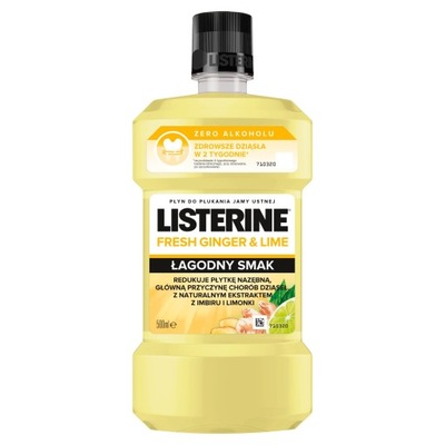 Listerine Fresh Ginger Lime płyn do ust 500ml