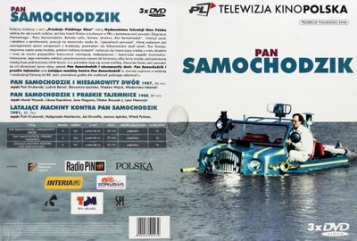 Pan Samochodzik 3xDVD NOWE folia