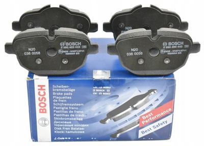 BOSCH ZAPATAS DE FRENADO PARTE TRASERA BMW X3 F25 18D 20D 30D  