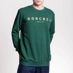 Bluza BOR BORCREW DARK GREEN