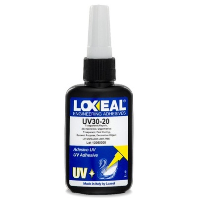 GLUE UV DO GLASS I METALU SREDNIA LEPKOSC 30-20 50 ML LOXEAL  