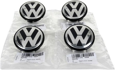 4x DEKIELEK ALUFELGI VW 3B7601171XRW 56MM ORYGINAŁ