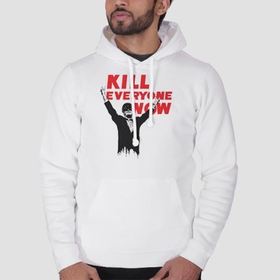 Kill Everyone Now Nomeansno Hoodie