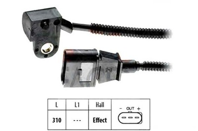 Facet 9.0456 датчик, положення вала розподільного валу фото №1