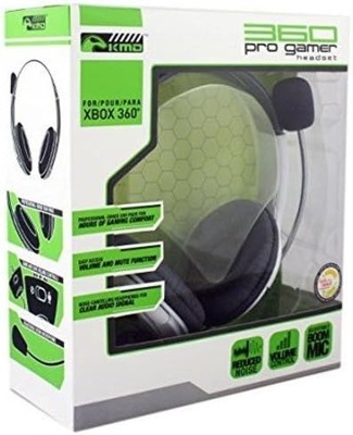 Słuchawki Nauszne z Mikrofonem Xbox 360 KMD Pro