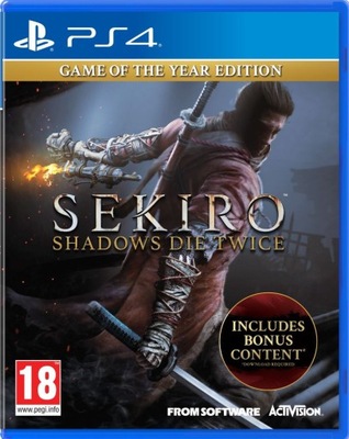 SEKIRO: Shadows Die Twice Goty Edition PS4