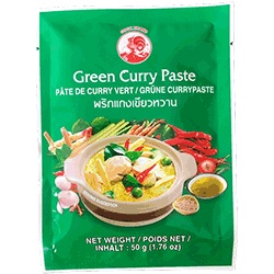 Pasta Curry Zielona Cock Brand 50g
