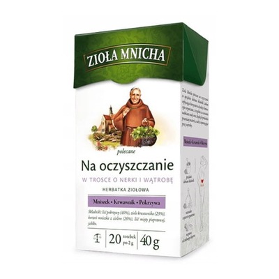 Zioła Mnicha na oczyszczanie Ex20