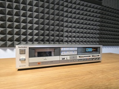 TECHNICS RS-M235X MAGNETOFON KASETOWY DECK SREBRNY TOP NAGRYWA WARTO !