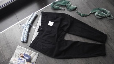 Next spodnie chino 7/8 męskie 34S