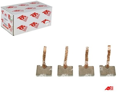 Щітка вугільна, стартер as-pl sb0013s фото №1