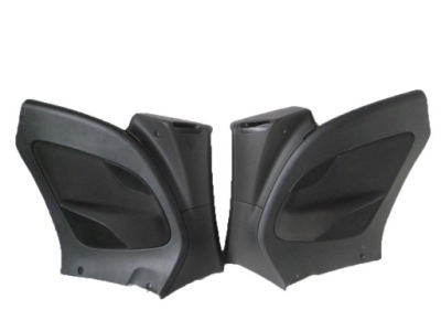 Обшивка обивка багажника левый vw eos 1q0867043dt фото №1