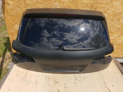 Крышка багажника багажника audi q7 4l обклеена фото №1