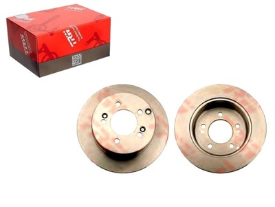 Trw тормозные диски тормозные 2szt kia задняя carens 06- фото №1