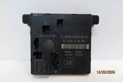 Модуль дверь правый задняя mercedes benz w211 2118201626 фото №1