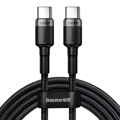 Baseus nylonowy kabel USB-C PD 2.0 100W 20V 5A 2m