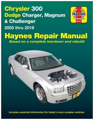 CHRYSLER 300 Dodge Challenger (2005-2018) instrukcja napraw Haynes 24h