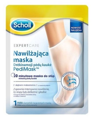 SCHOLL NAWILŻAJĄCA MASKA DO STÓP OLEJ MACADAMIA