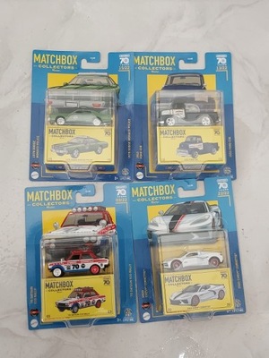 Matchbox 1:64 Zestaw Matchbox Collectors - 4 szt