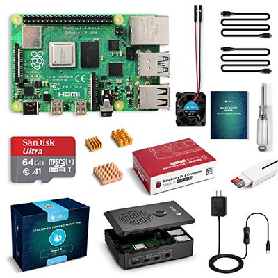 LABISTS RASPBERRY PI 4 MODEL B 4 GB KIT MIT 64GB